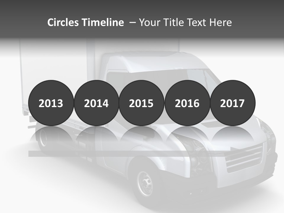 Auto Trailer Render PowerPoint Template