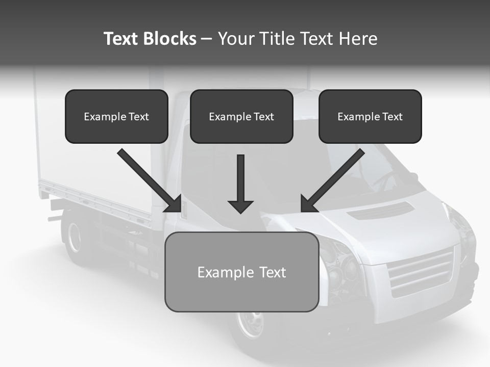 Auto Trailer Render PowerPoint Template
