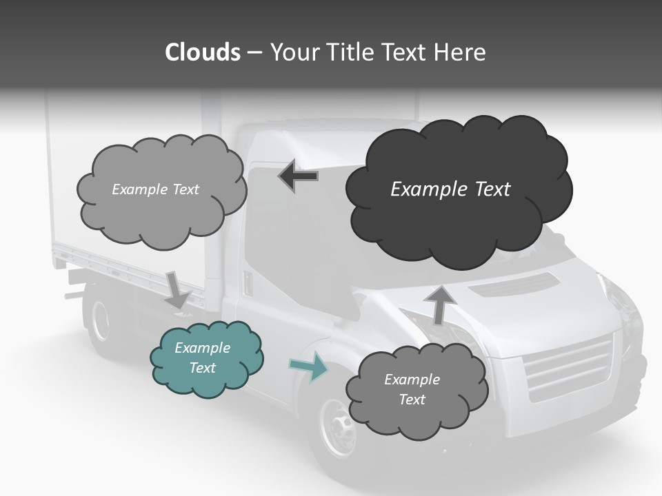 Auto Trailer Render PowerPoint Template