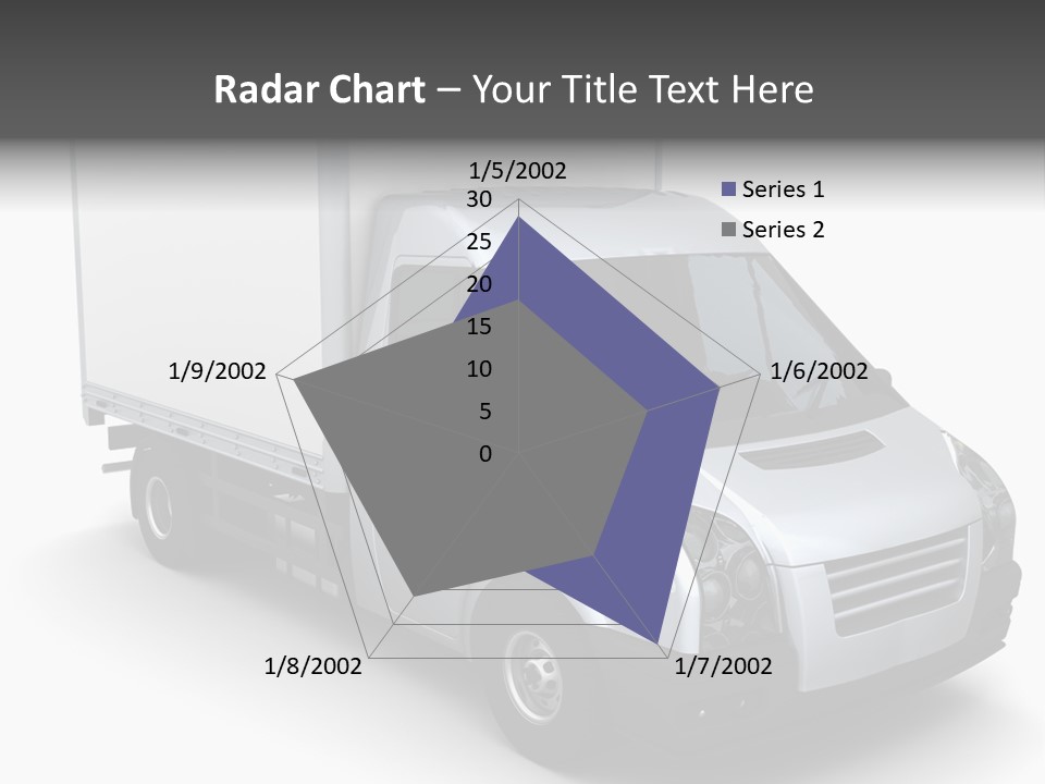 Auto Trailer Render PowerPoint Template