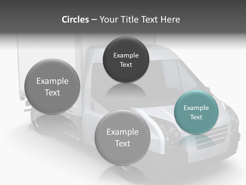 Auto Trailer Render PowerPoint Template