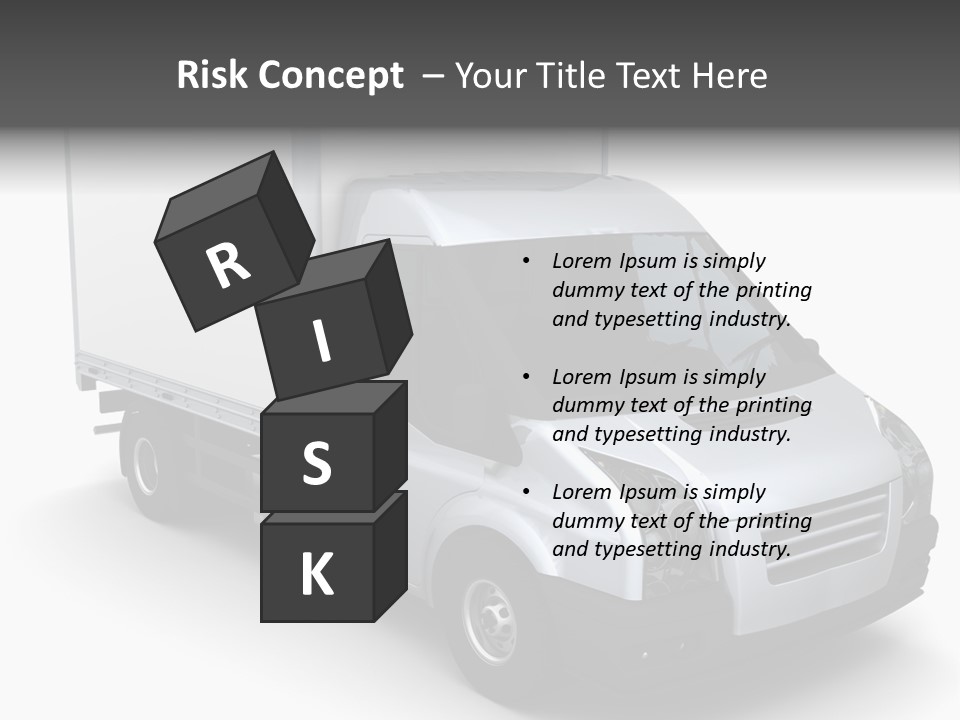 Auto Trailer Render PowerPoint Template