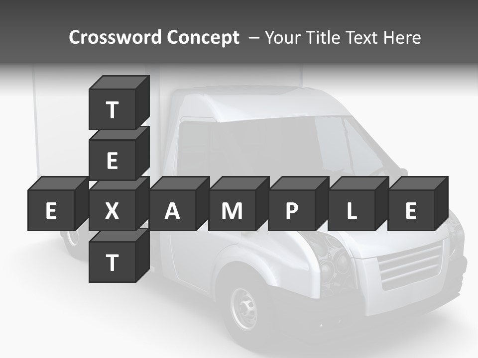 Auto Trailer Render PowerPoint Template