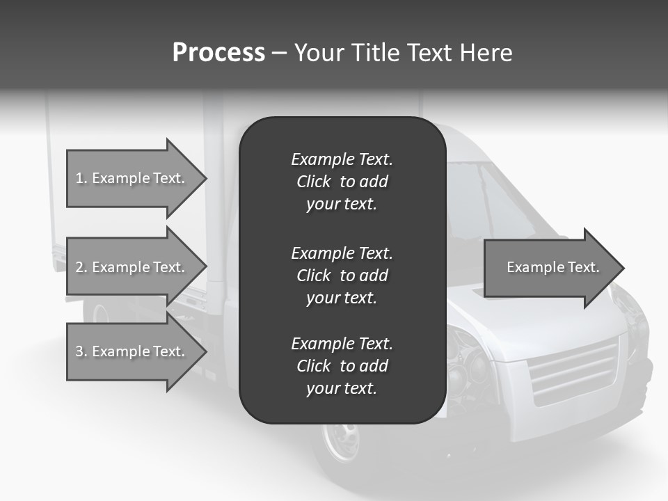 Auto Trailer Render PowerPoint Template
