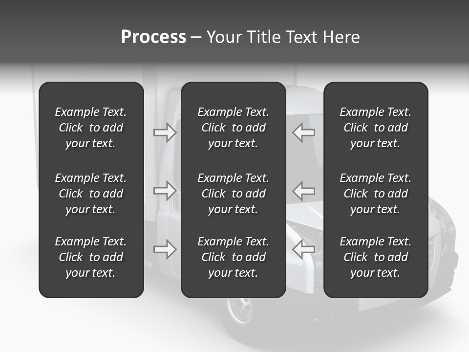 Auto Trailer Render PowerPoint Template