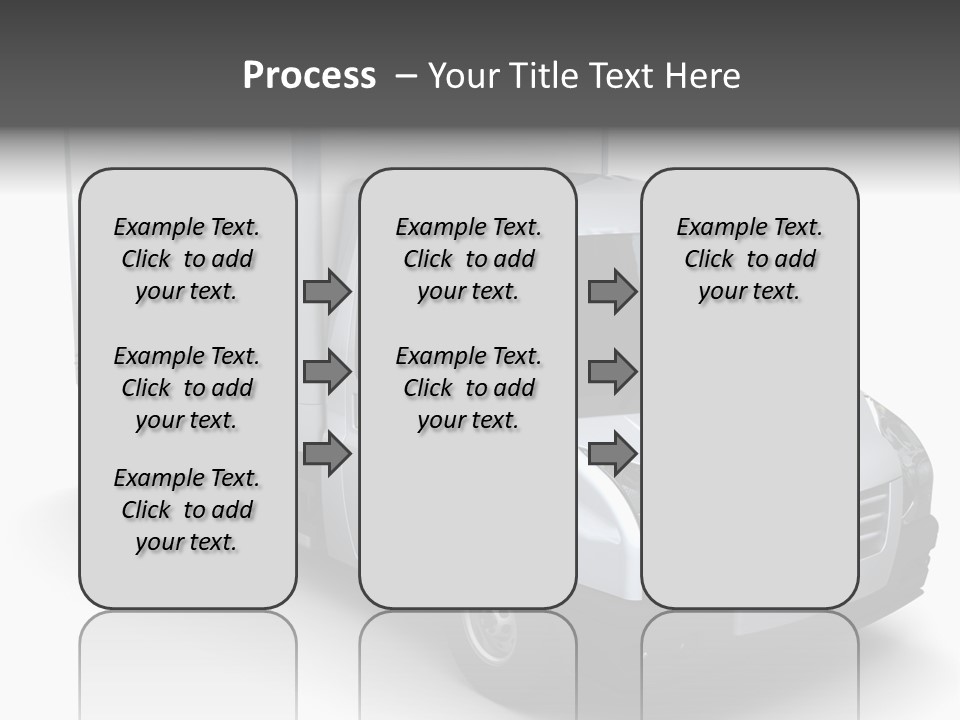 Auto Trailer Render PowerPoint Template