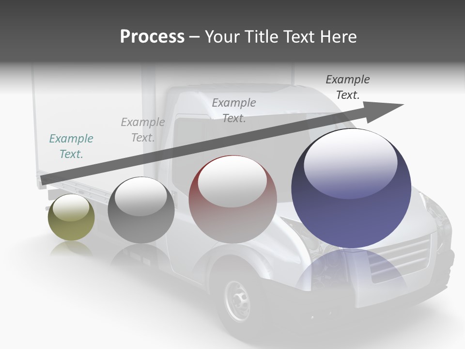 Auto Trailer Render PowerPoint Template