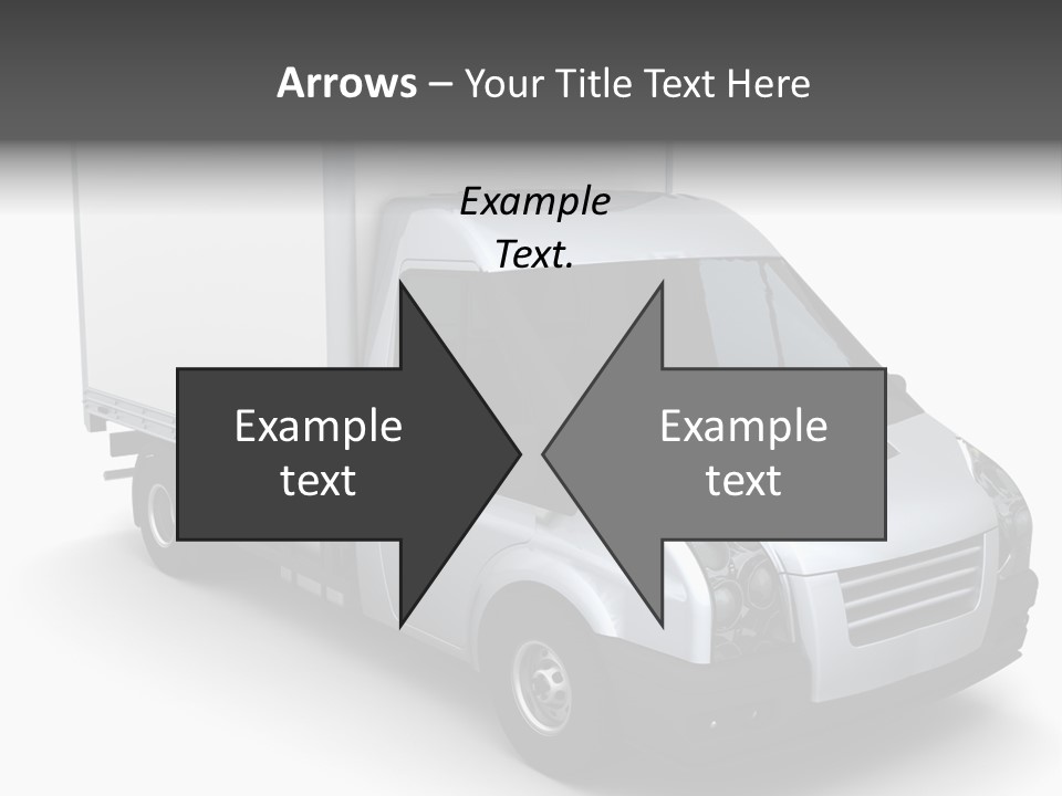 Auto Trailer Render PowerPoint Template
