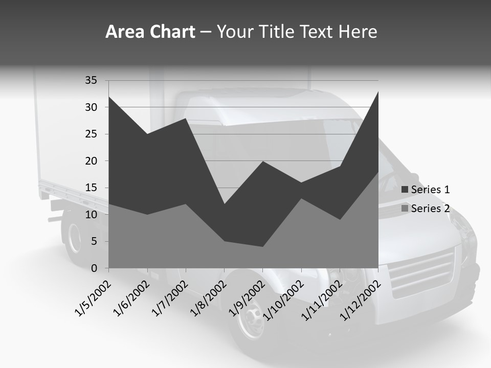 Auto Trailer Render PowerPoint Template