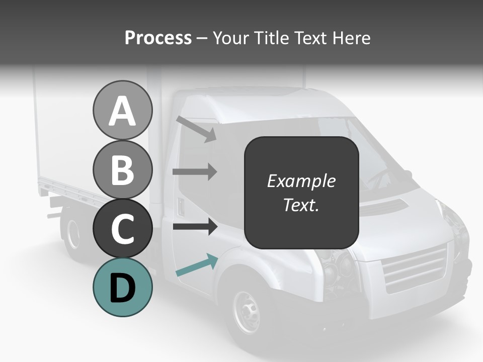 Auto Trailer Render PowerPoint Template