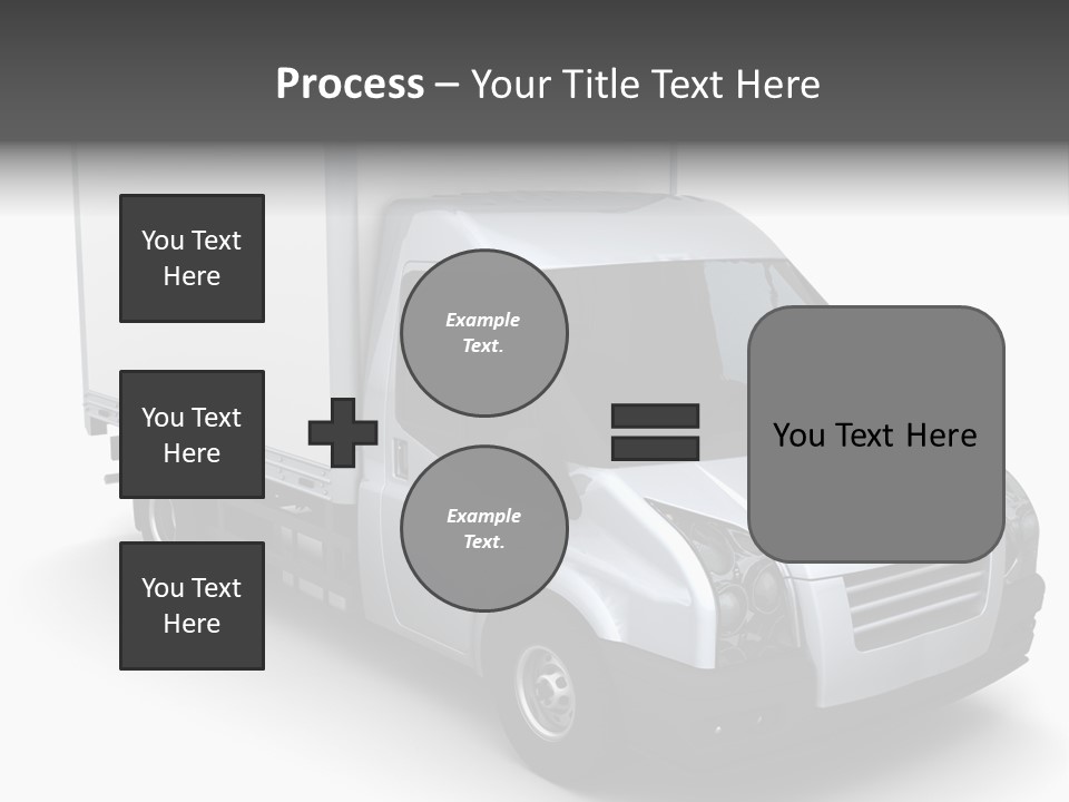 Auto Trailer Render PowerPoint Template