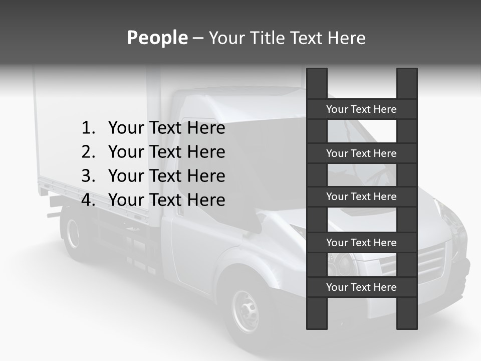 Auto Trailer Render PowerPoint Template