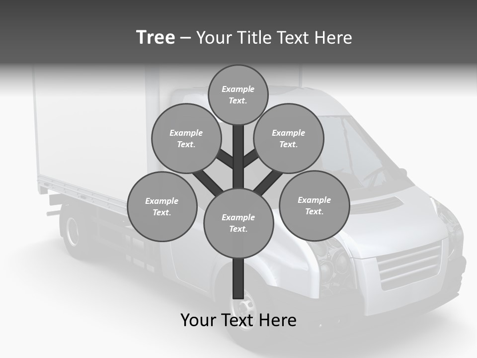 Auto Trailer Render PowerPoint Template