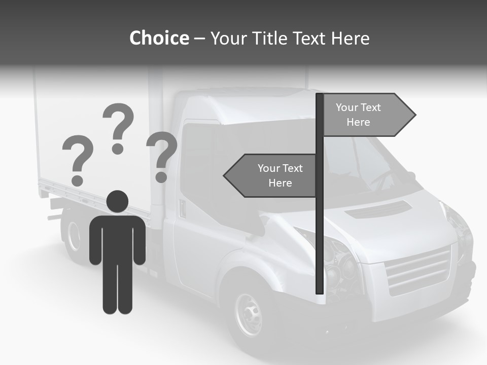 Auto Trailer Render PowerPoint Template