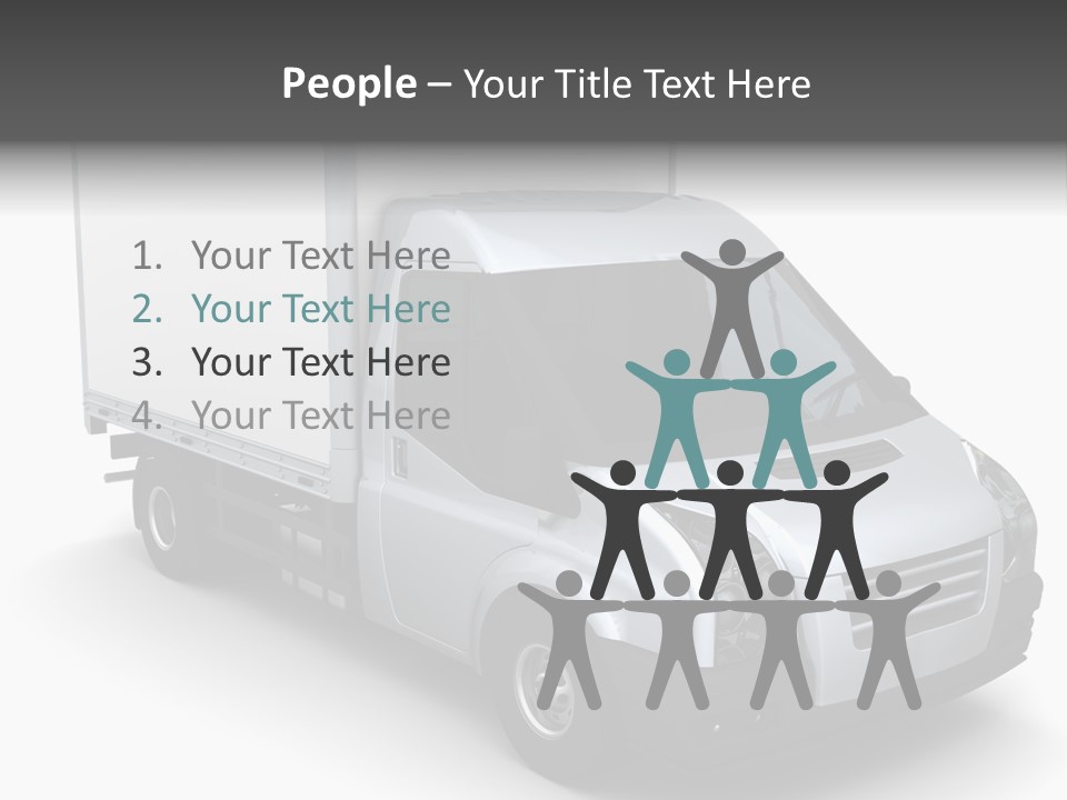 Auto Trailer Render PowerPoint Template