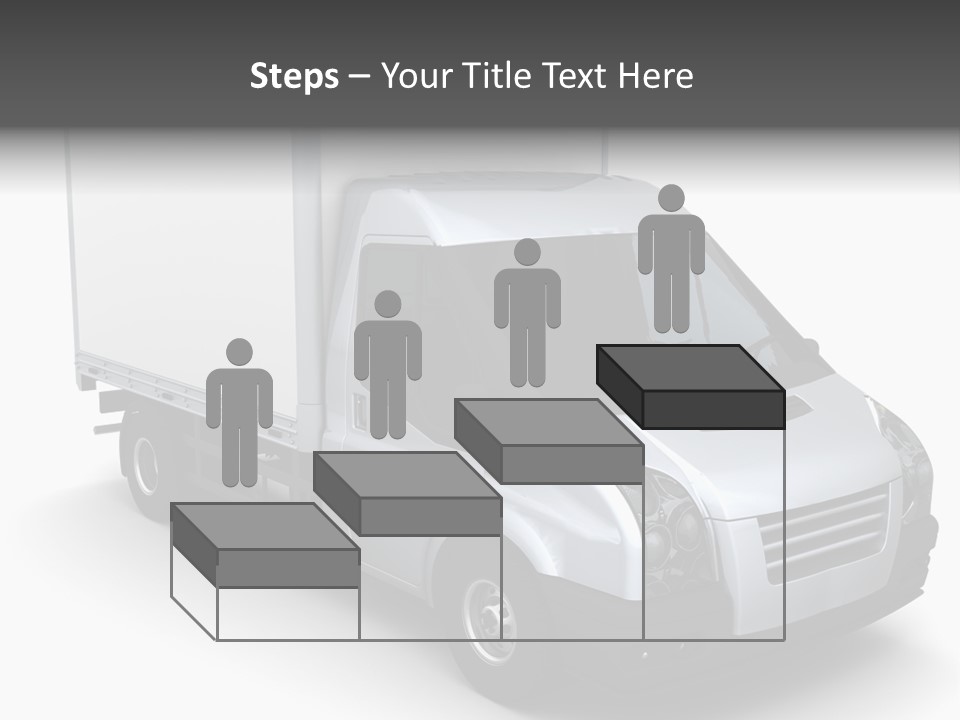 Auto Trailer Render PowerPoint Template
