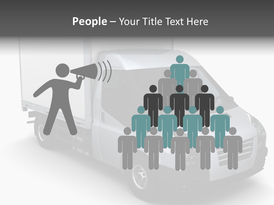 Auto Trailer Render PowerPoint Template