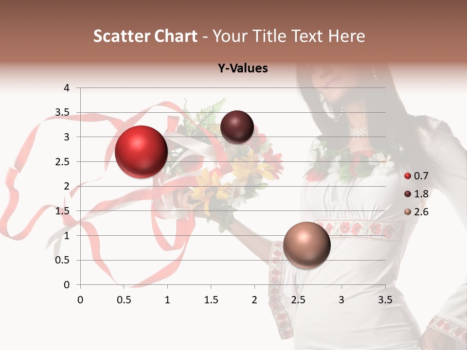 Stitch Isolated Female PowerPoint Template