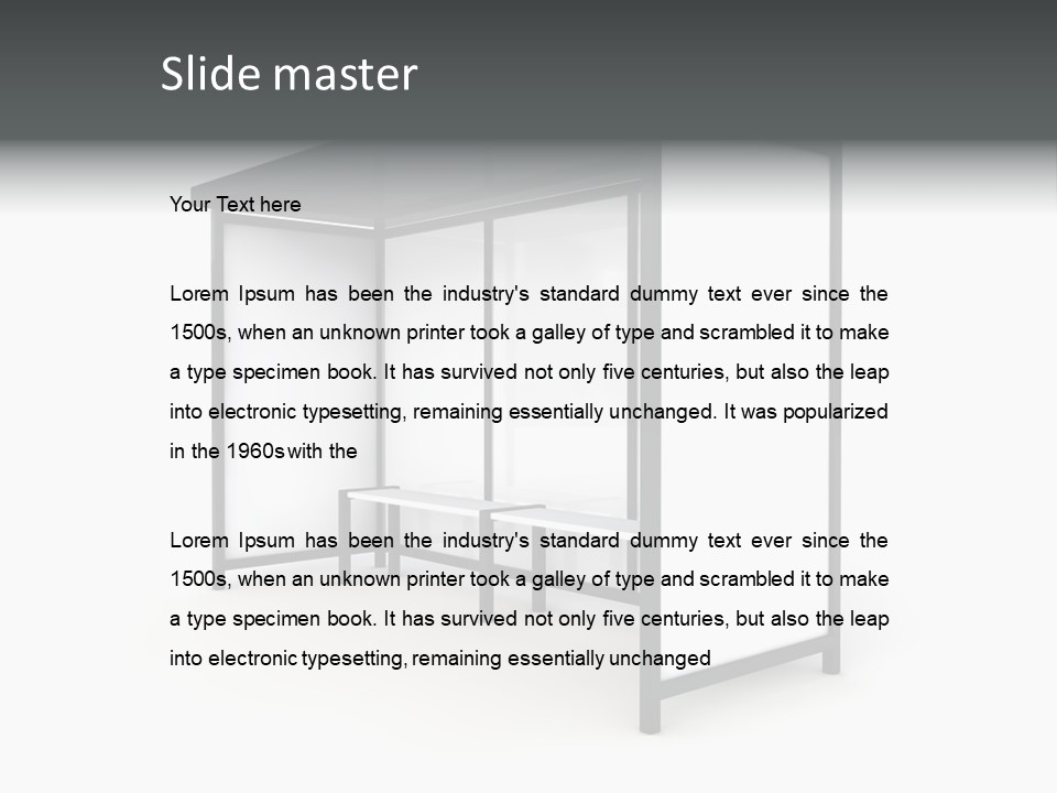 Table Boardroom Management PowerPoint Template