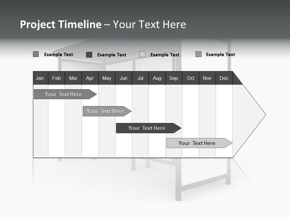 Table Boardroom Management PowerPoint Template