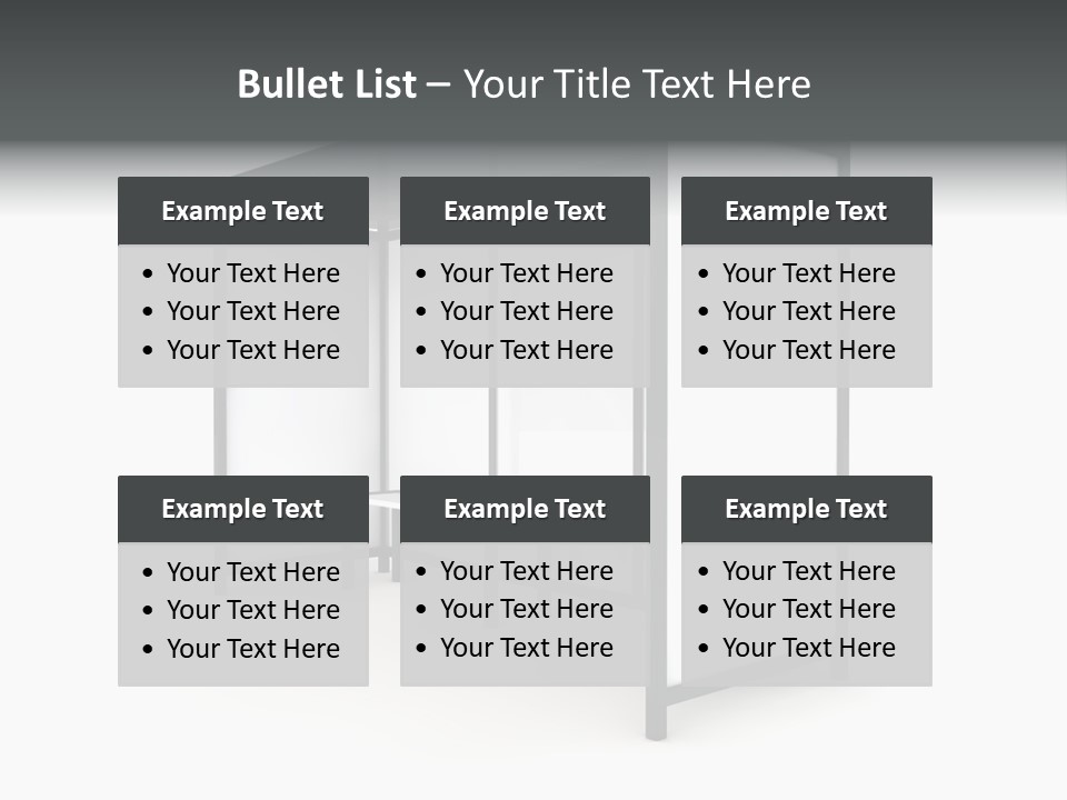 Table Boardroom Management PowerPoint Template