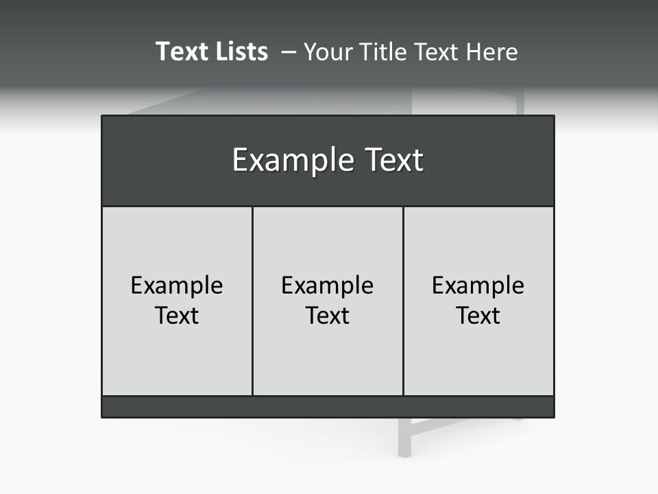 Table Boardroom Management PowerPoint Template
