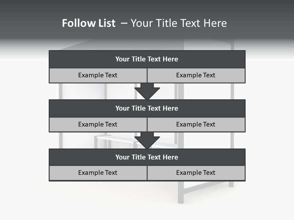 Table Boardroom Management PowerPoint Template