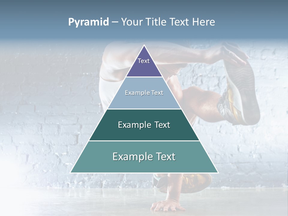 Sport Breakdancing Caucasian PowerPoint Template