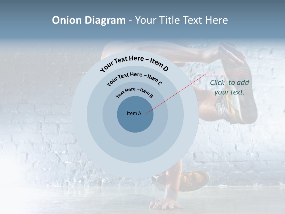 Sport Breakdancing Caucasian PowerPoint Template