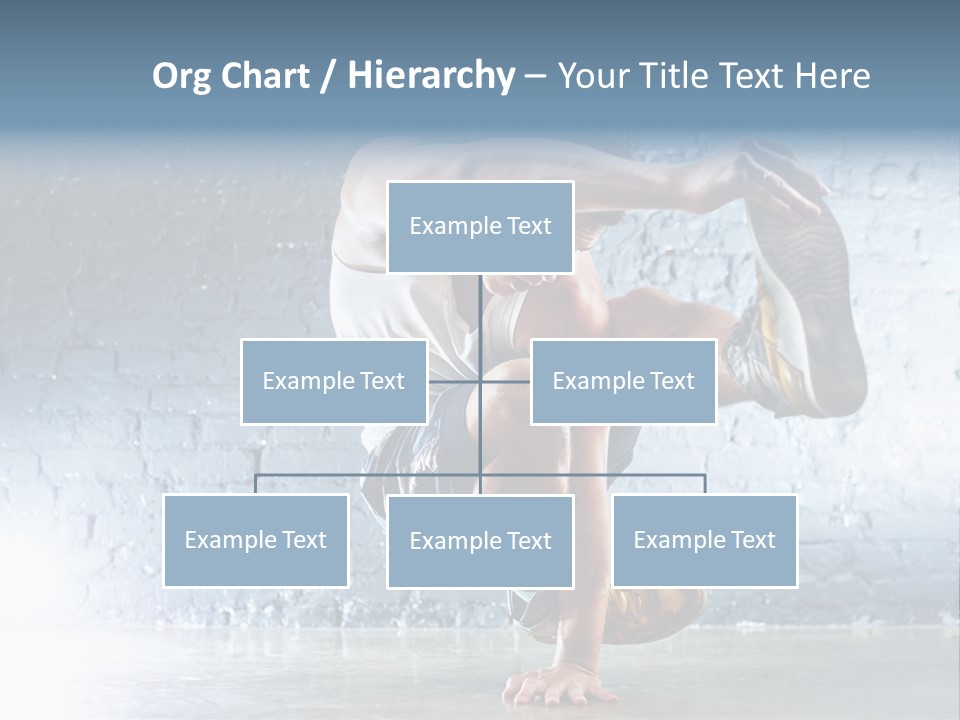 Sport Breakdancing Caucasian PowerPoint Template