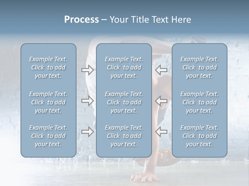 Sport Breakdancing Caucasian PowerPoint Template