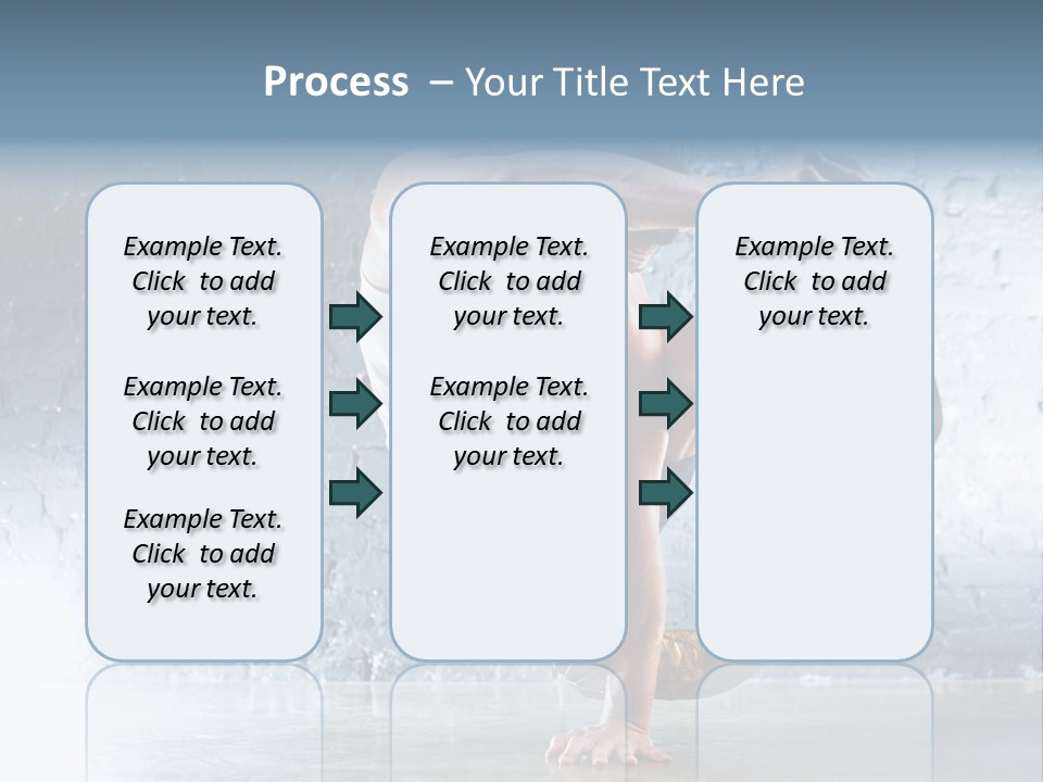 Sport Breakdancing Caucasian PowerPoint Template