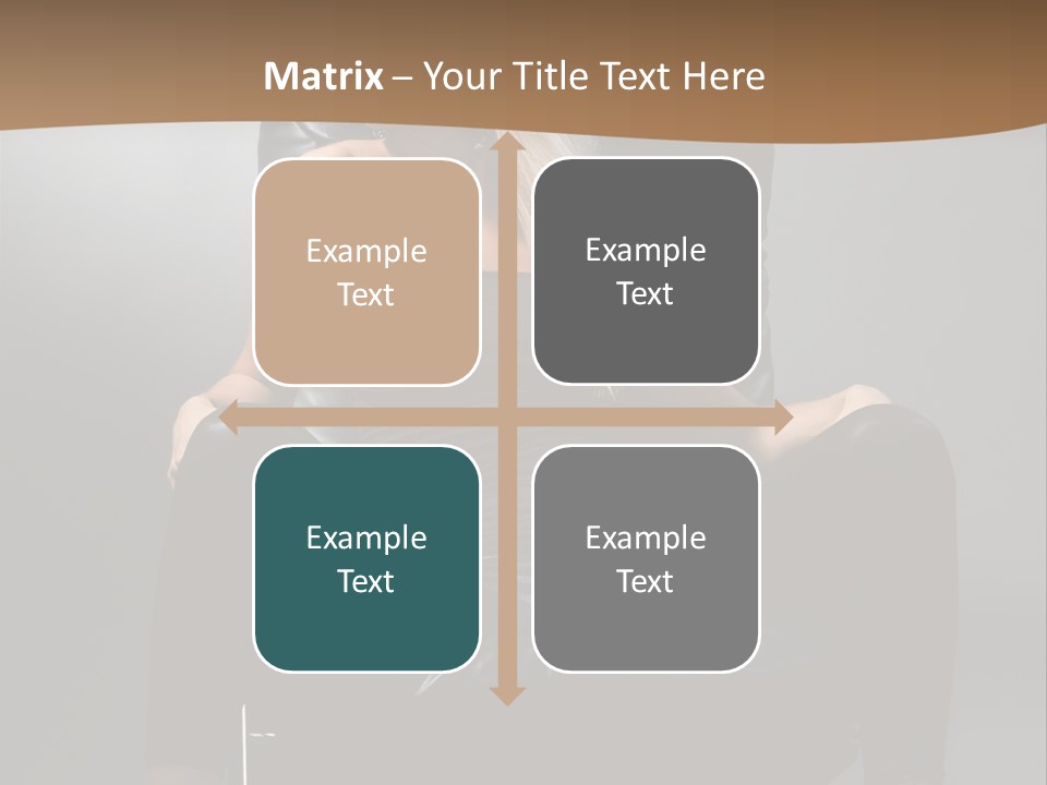 Earrings Wind Model PowerPoint Template