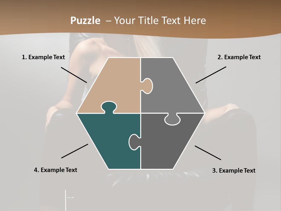 Earrings Wind Model PowerPoint Template