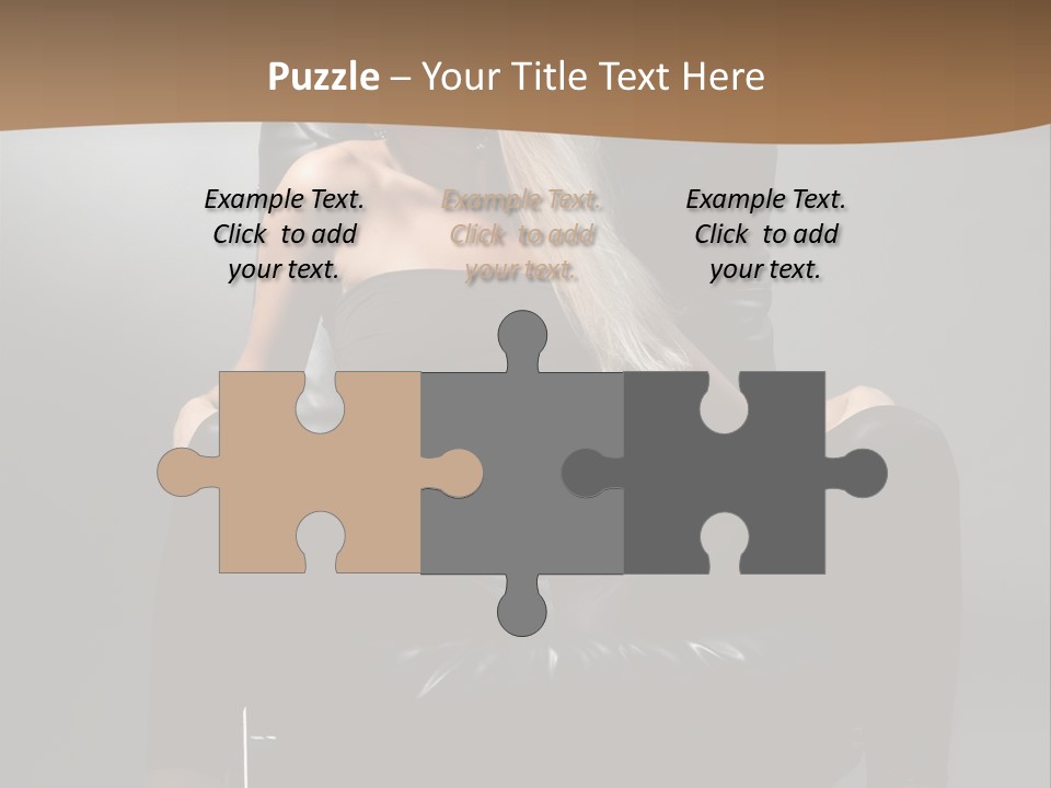 Earrings Wind Model PowerPoint Template