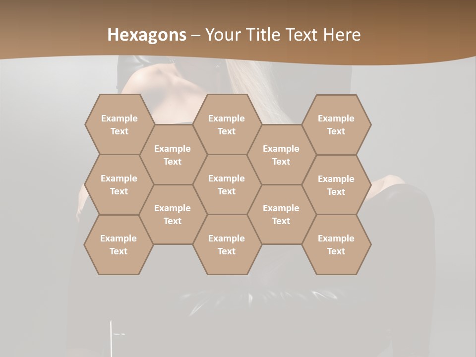 Earrings Wind Model PowerPoint Template