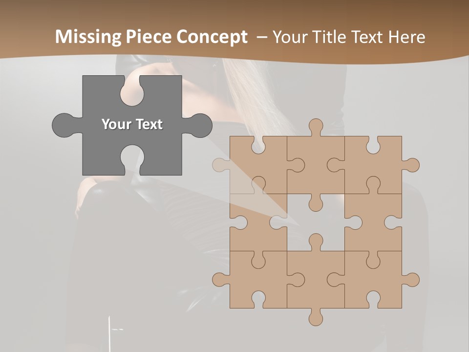 Earrings Wind Model PowerPoint Template