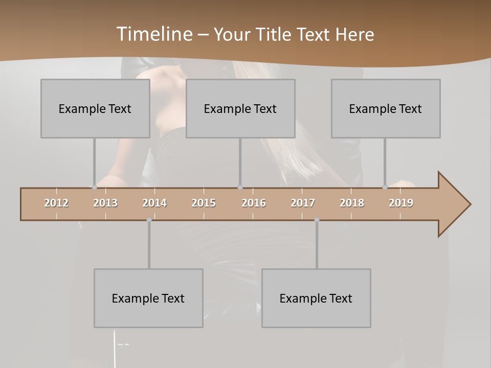 Earrings Wind Model PowerPoint Template