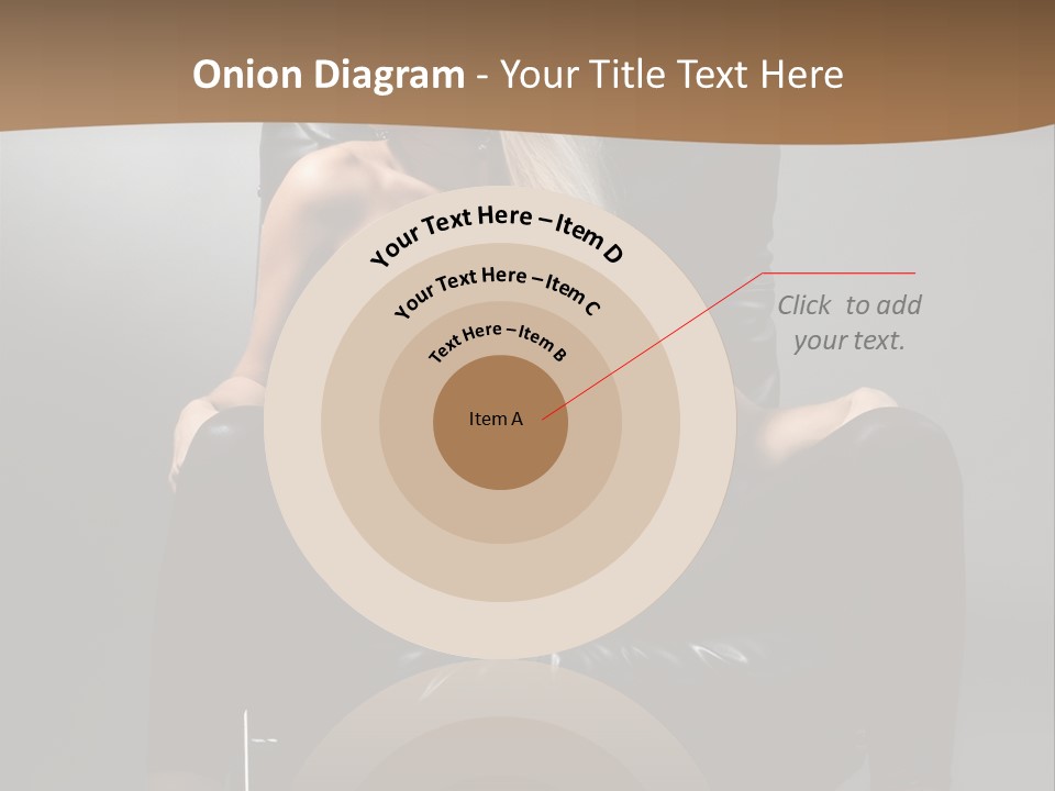 Earrings Wind Model PowerPoint Template