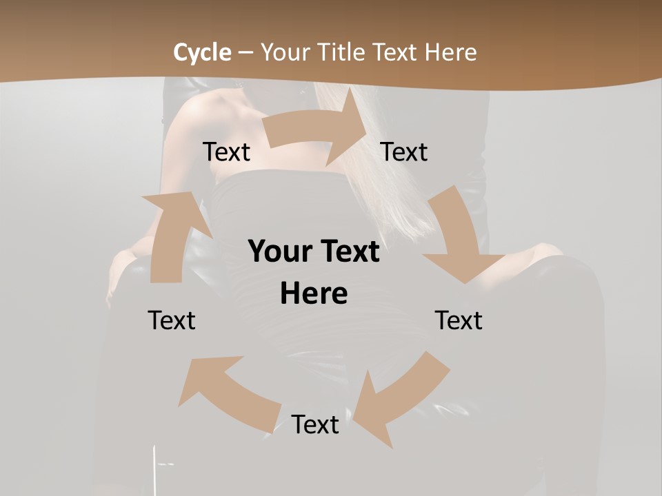 Earrings Wind Model PowerPoint Template