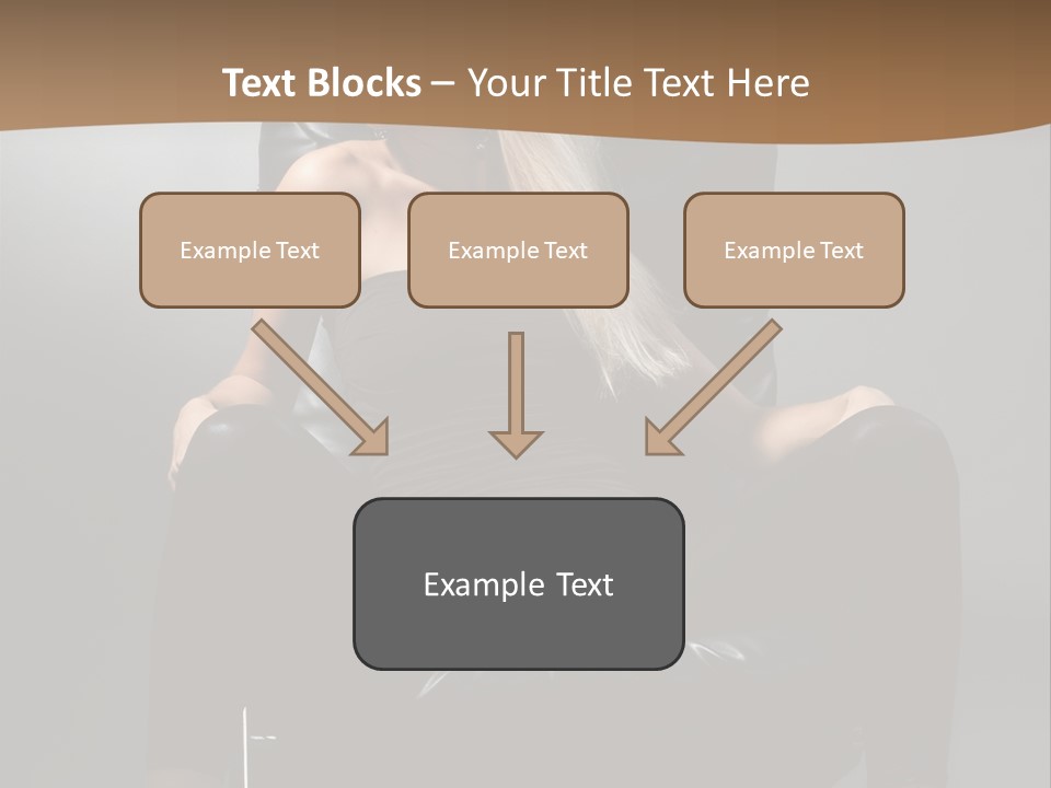 Earrings Wind Model PowerPoint Template