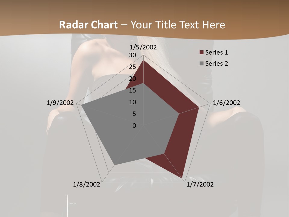 Earrings Wind Model PowerPoint Template