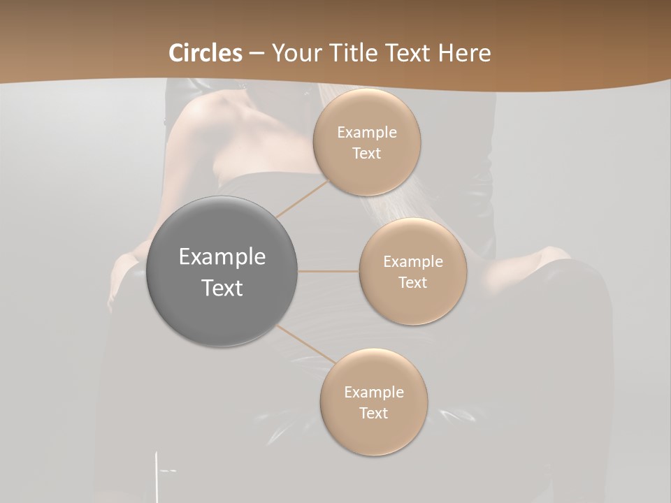 Earrings Wind Model PowerPoint Template