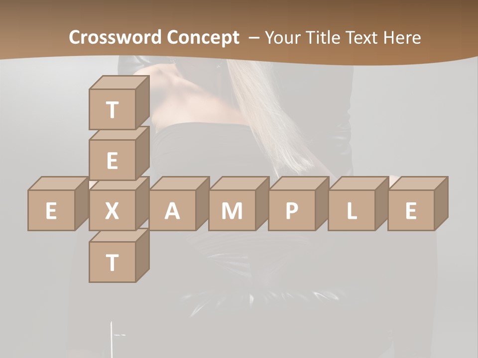 Earrings Wind Model PowerPoint Template