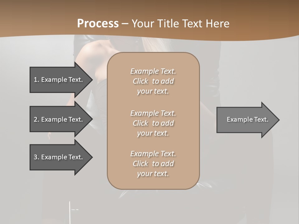 Earrings Wind Model PowerPoint Template