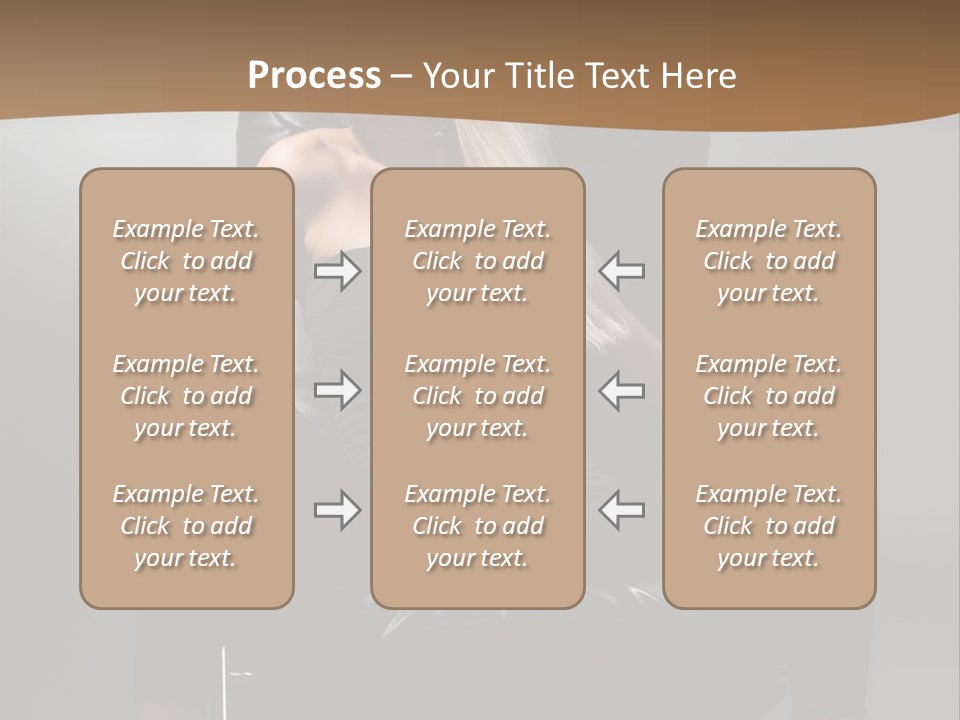 Earrings Wind Model PowerPoint Template