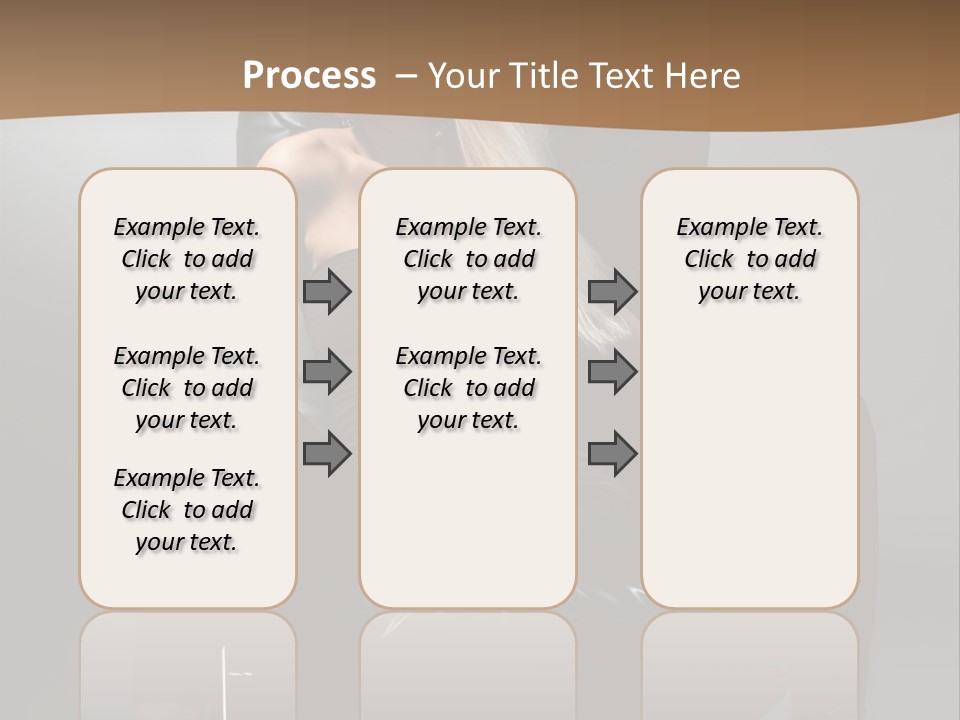 Earrings Wind Model PowerPoint Template
