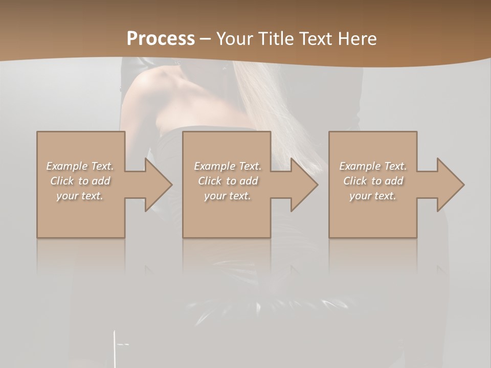 Earrings Wind Model PowerPoint Template