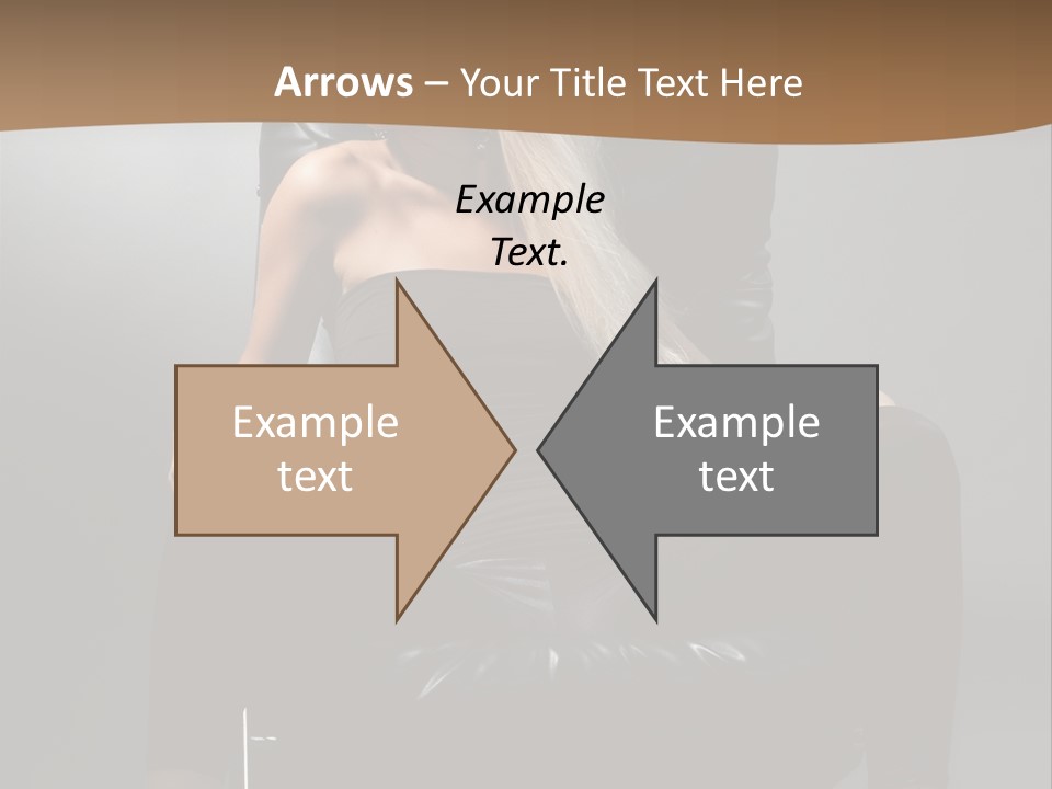 Earrings Wind Model PowerPoint Template