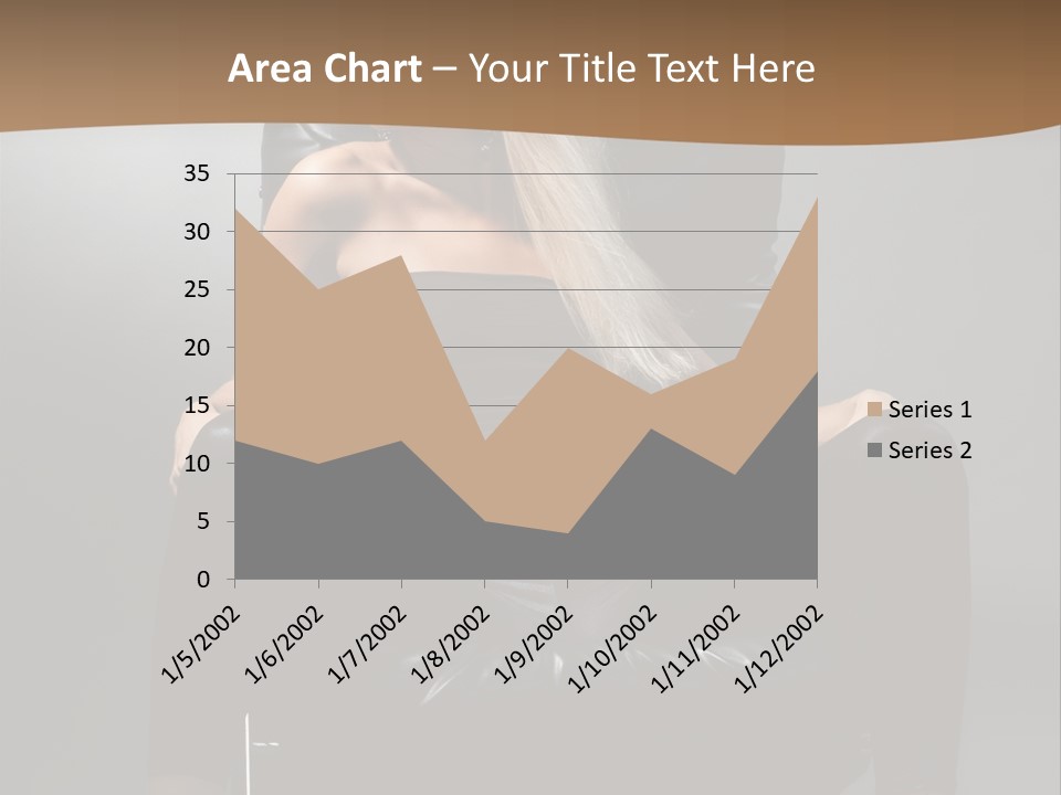 Earrings Wind Model PowerPoint Template